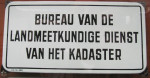 Prachtig emaille bord